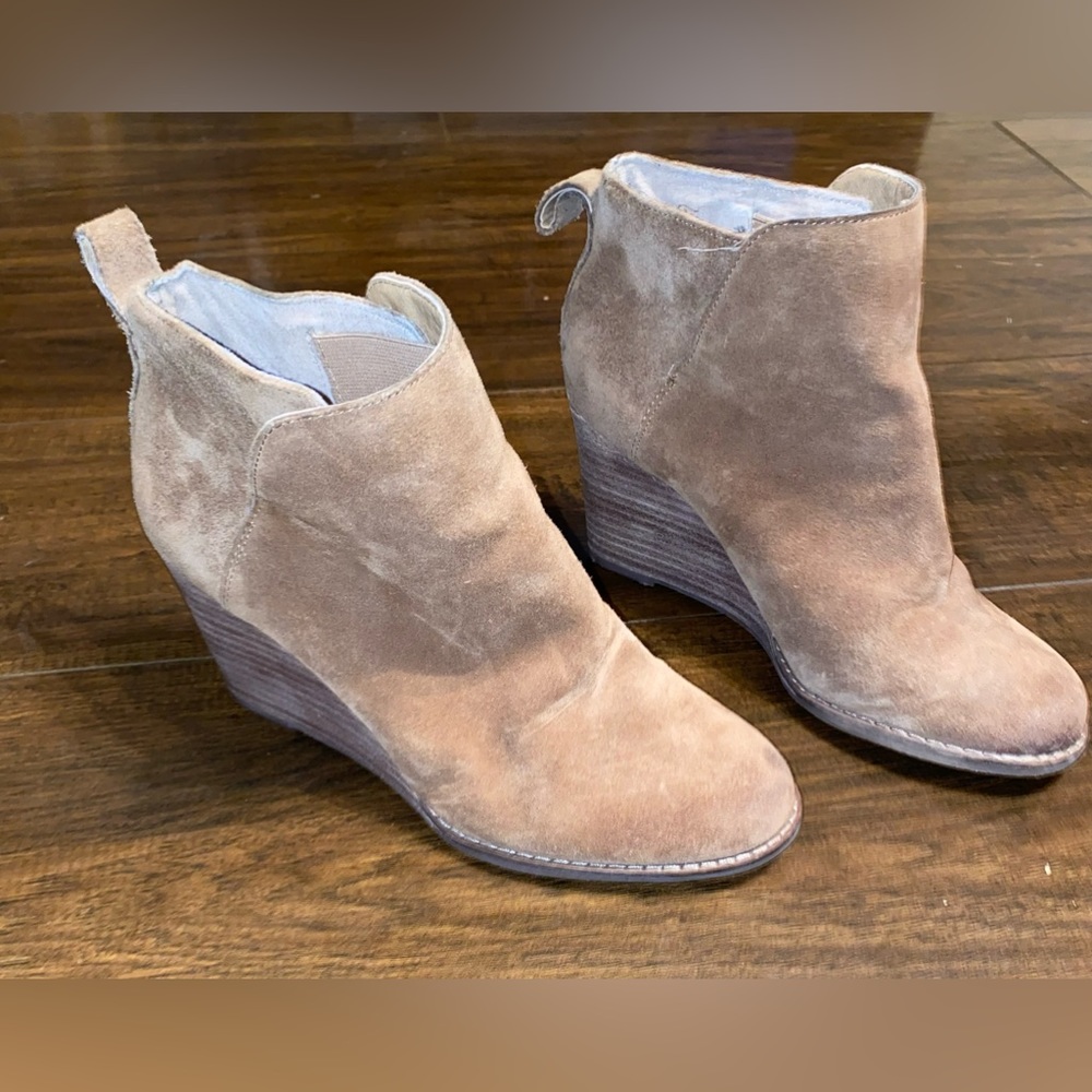 Lucky Brand Wedge Boots